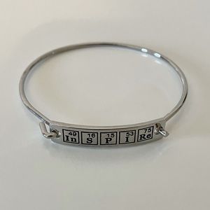 “Inspire” bracelet with period table elements